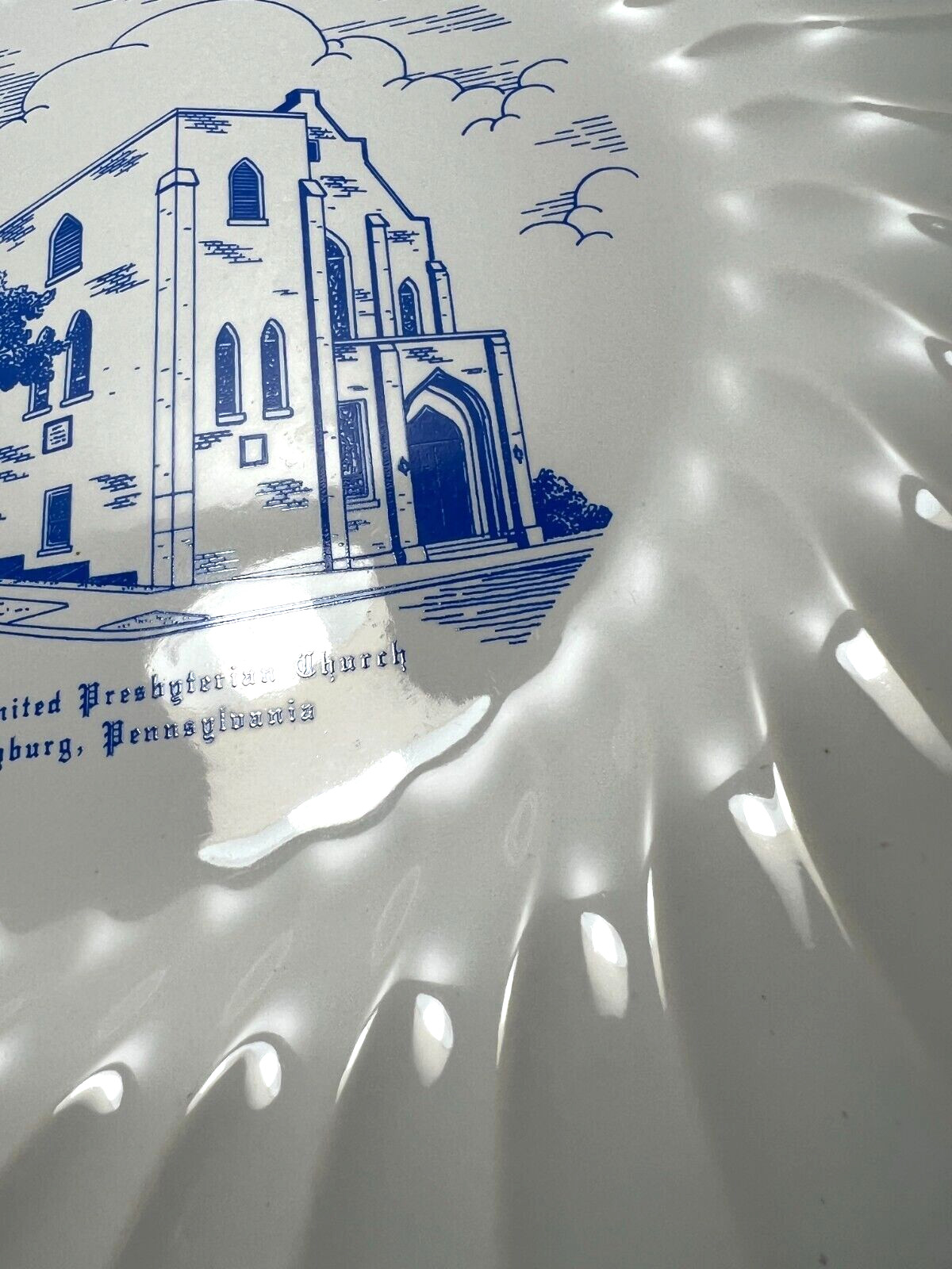 Calvary United Presbyterian Church, Leechburg PA - Church Plate - World Wide Art - Image 1