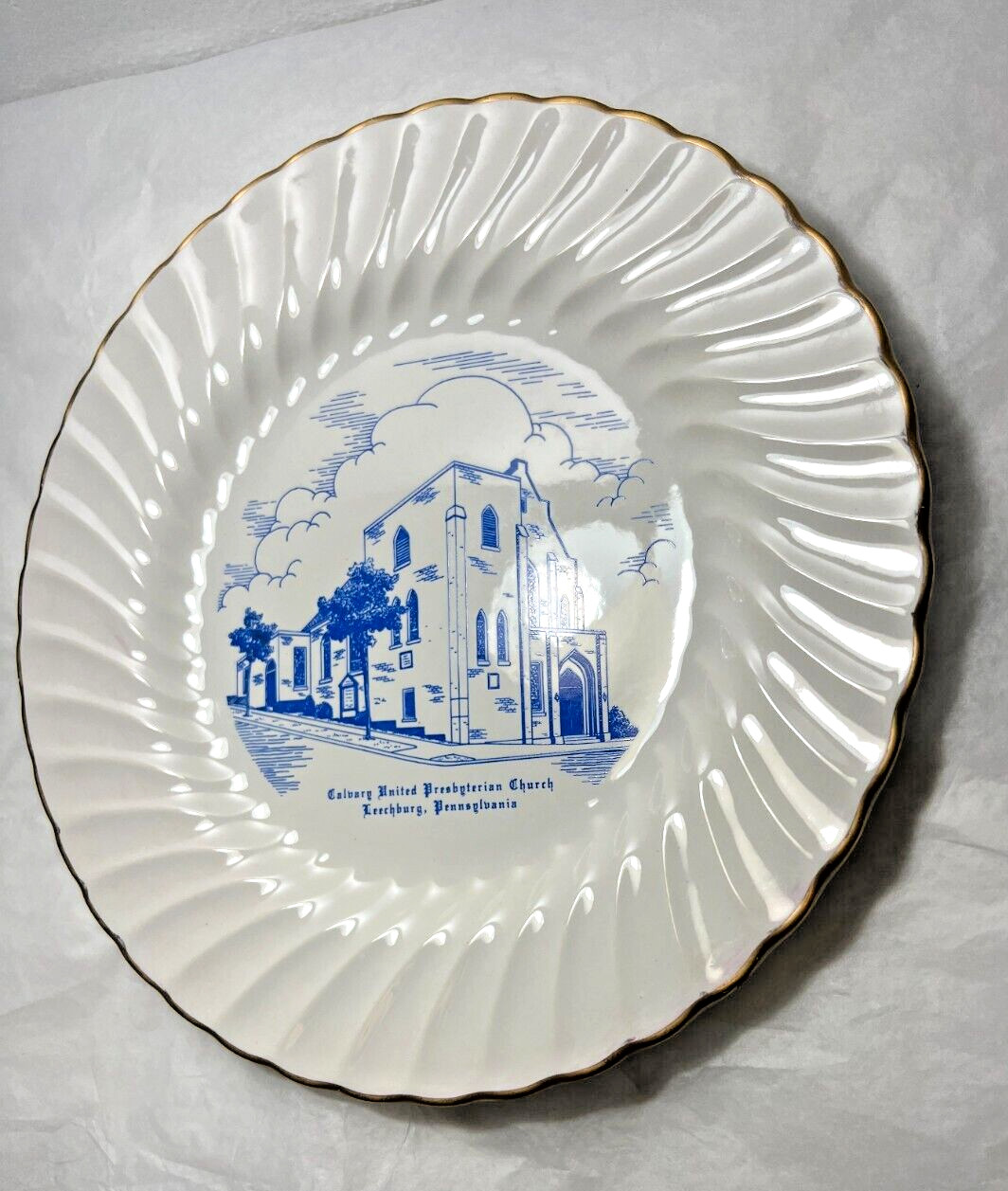 Calvary United Presbyterian Church, Leechburg PA - Church Plate - World Wide Art - Image 2