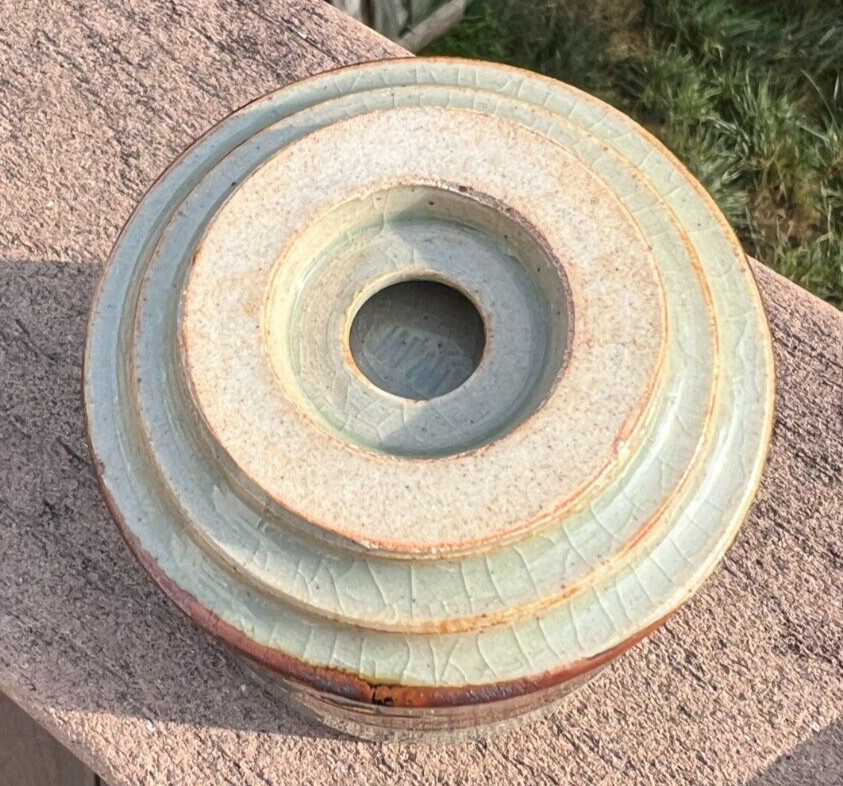 Gold Horse Somayaki Double-Wall Soma Ware Crackle Glaze Cup and Saucer - Image 5