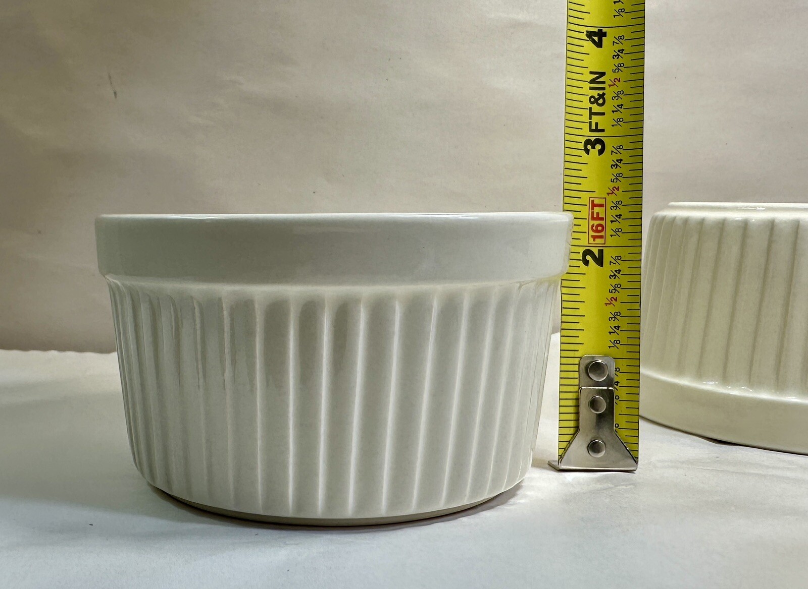 Set of Four (4) Pioneer Woman Ceramic Ramekins - 4" x 2.25" - New with Tags - Image 4