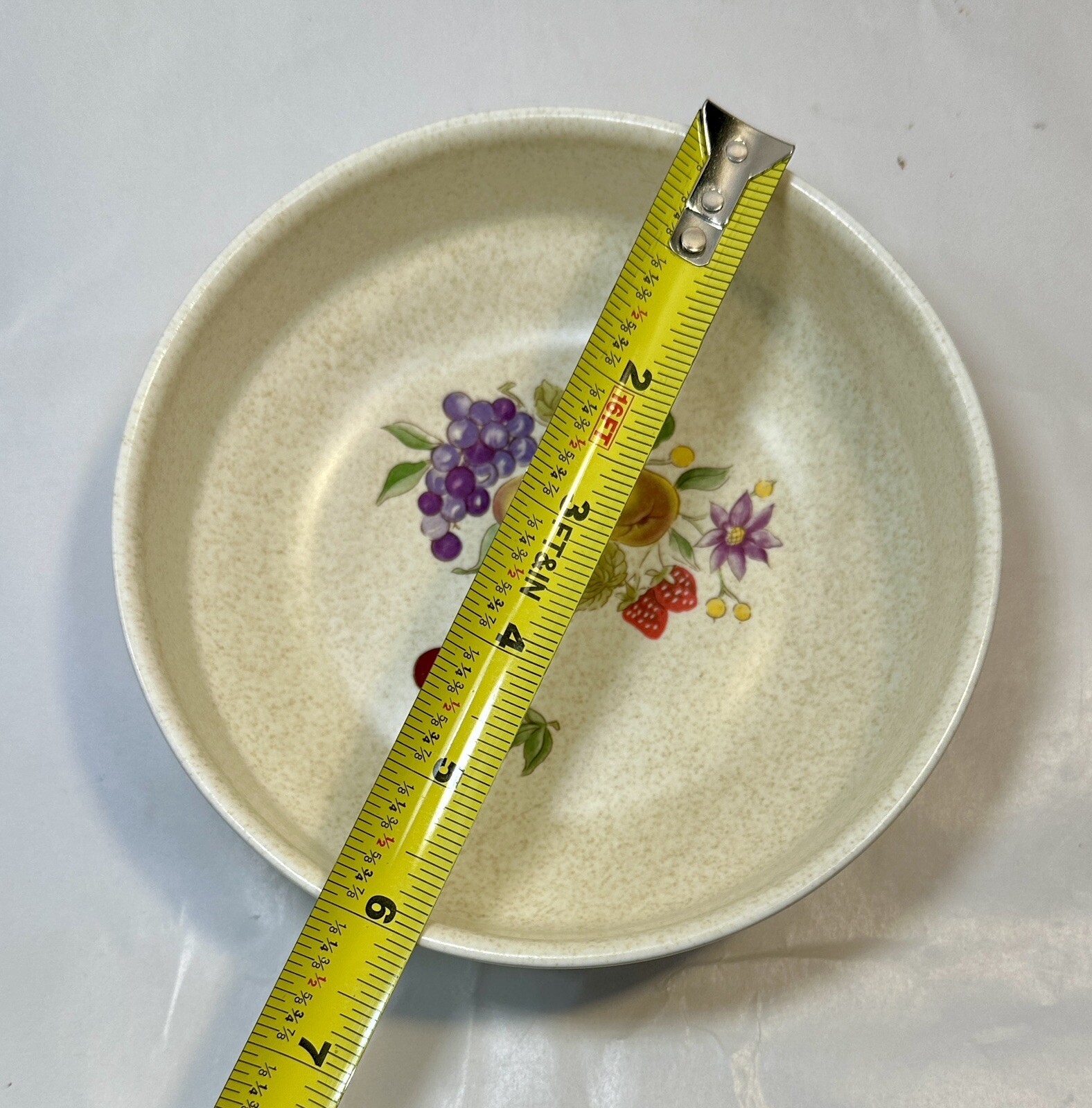 Temper-Ware Lenox Summer Harvest Cereal Bowl Stoneware Vintage USA 6" - NWOT - Image 4