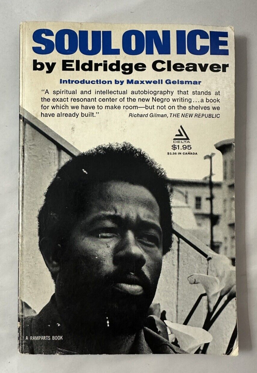 Eldridge Cleaver- SOUL ON ICE - 1968 Delta Paperback