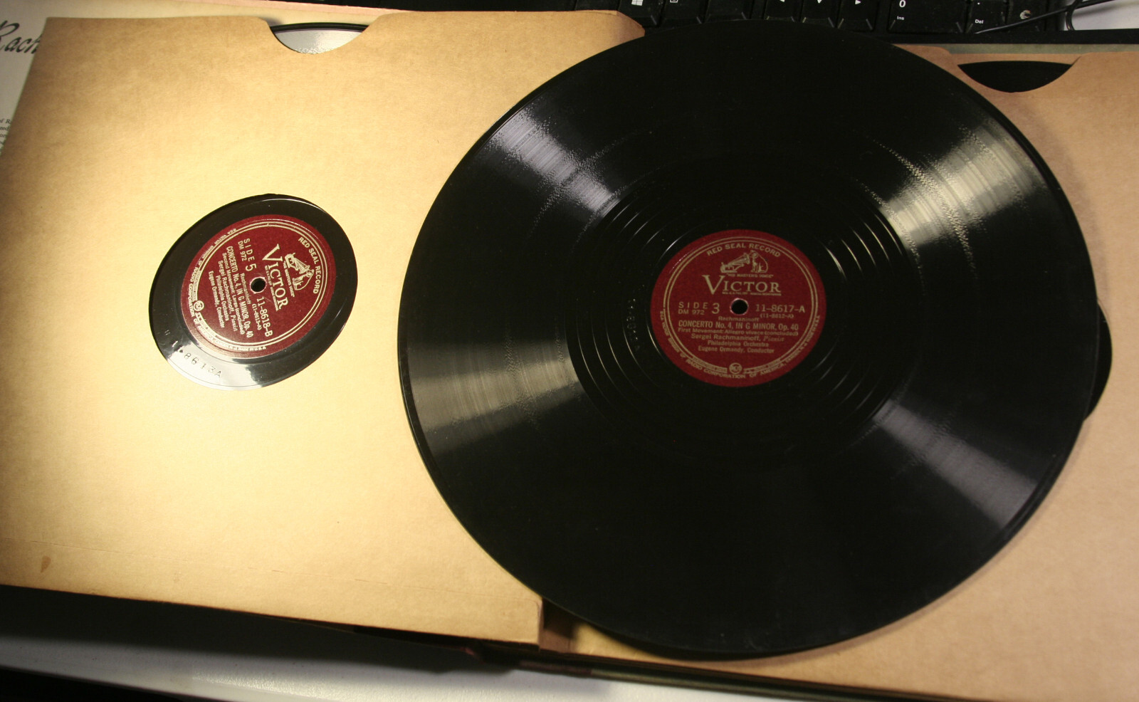 Rachmaninoff Plays Concerto 4 - Eugene Ormandy - 78 rpm - Image 3