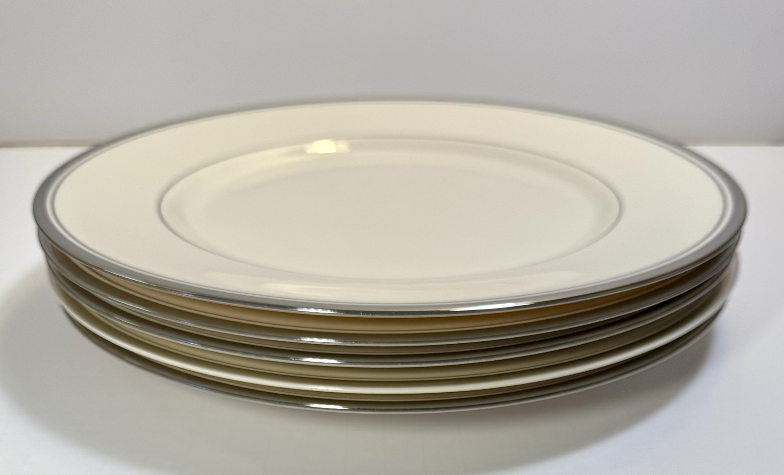 Franciscan Huntington 10-5/8" Dinner Plates Set Of 5 - Image 3