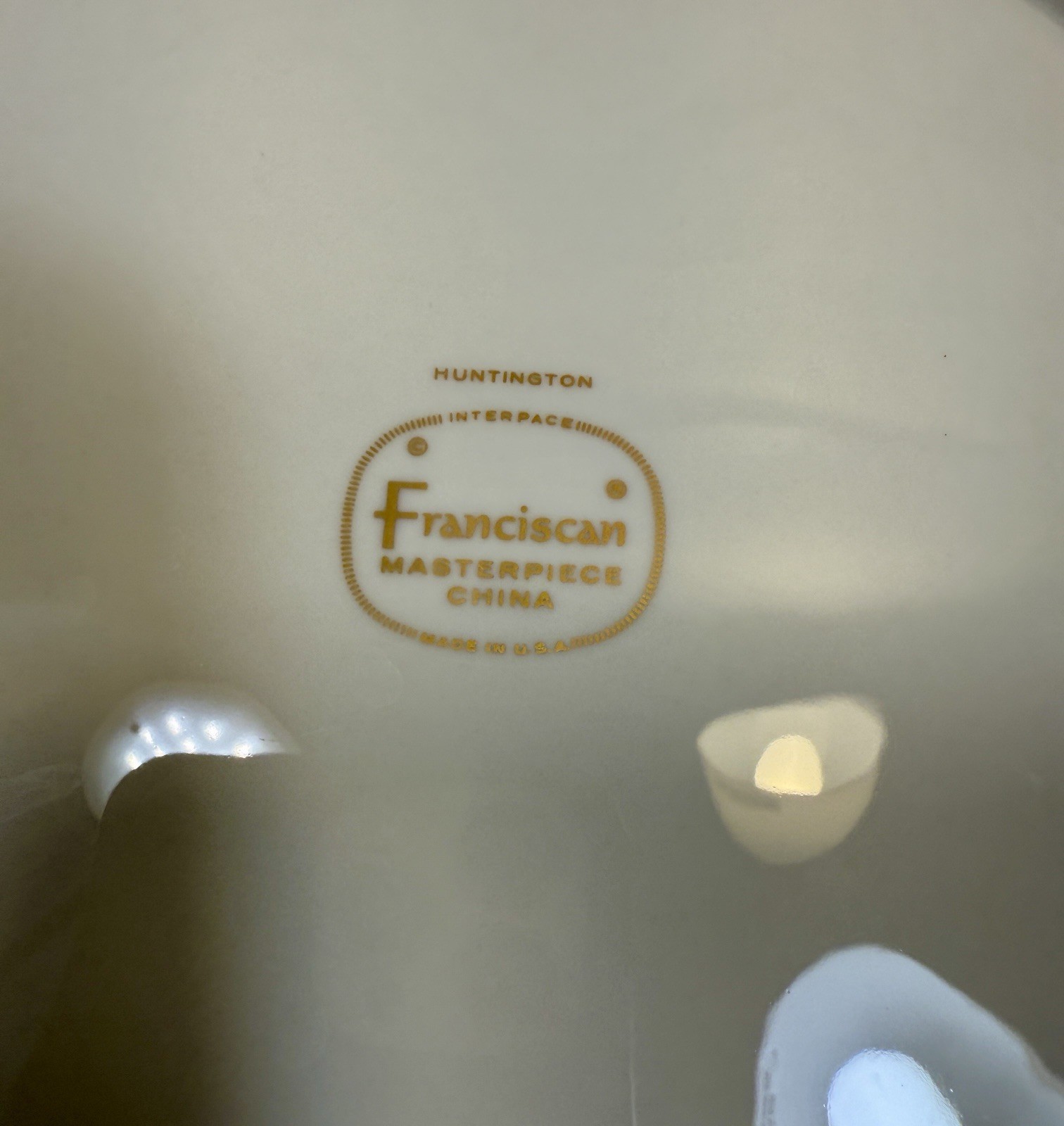 Franciscan Huntington 10-5/8" Dinner Plates Set Of 5 - Image 5