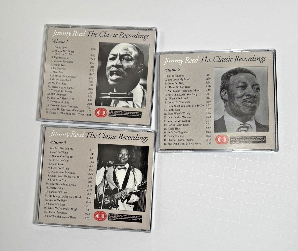 Jimmy Reed - The Classic Recordings - 3CDs - Tomato label - UNPLAYED - Image 5
