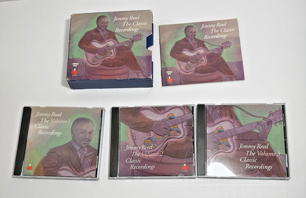 Jimmy Reed - The Classic Recordings - 3CDs - Tomato label - UNPLAYED