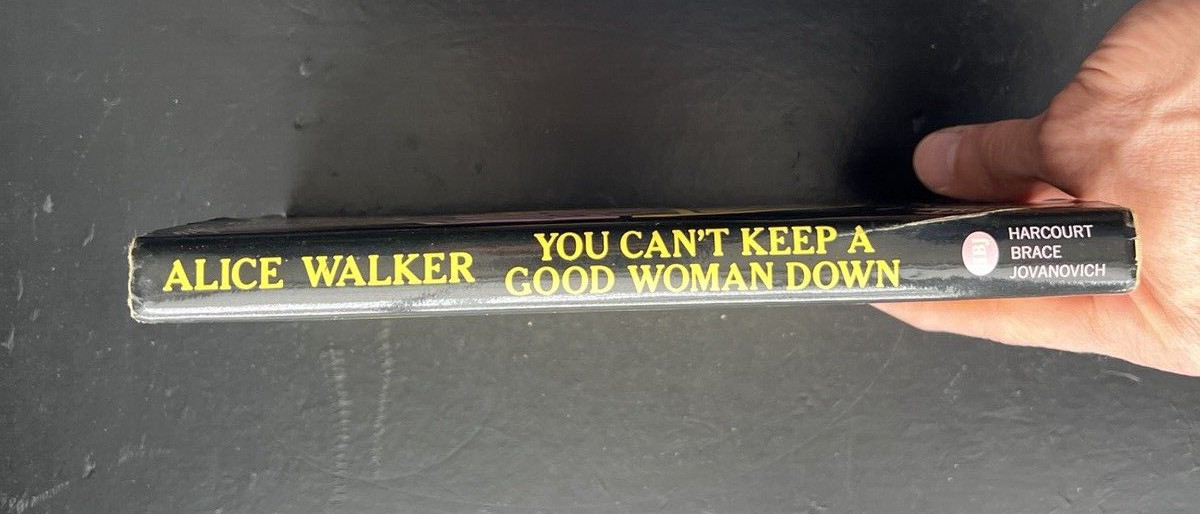 You Can't Keep a Good Woman Down, by Alice Walker ( 1981, HCDJ, 1st edition) - Image 5