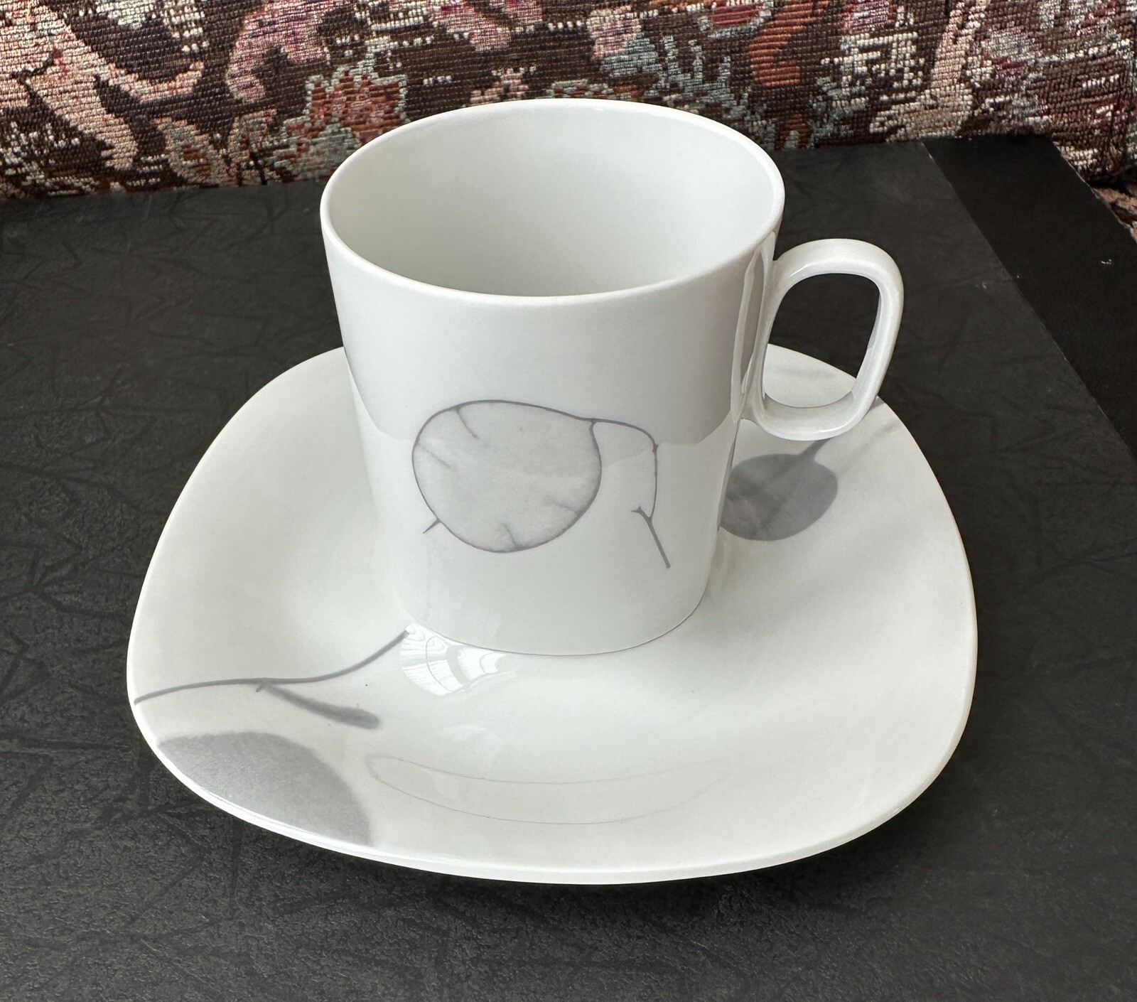 Five (5) Block Langenthal Switzerland Transition Shadows Cup /Saucers - UNUSED - Image 2