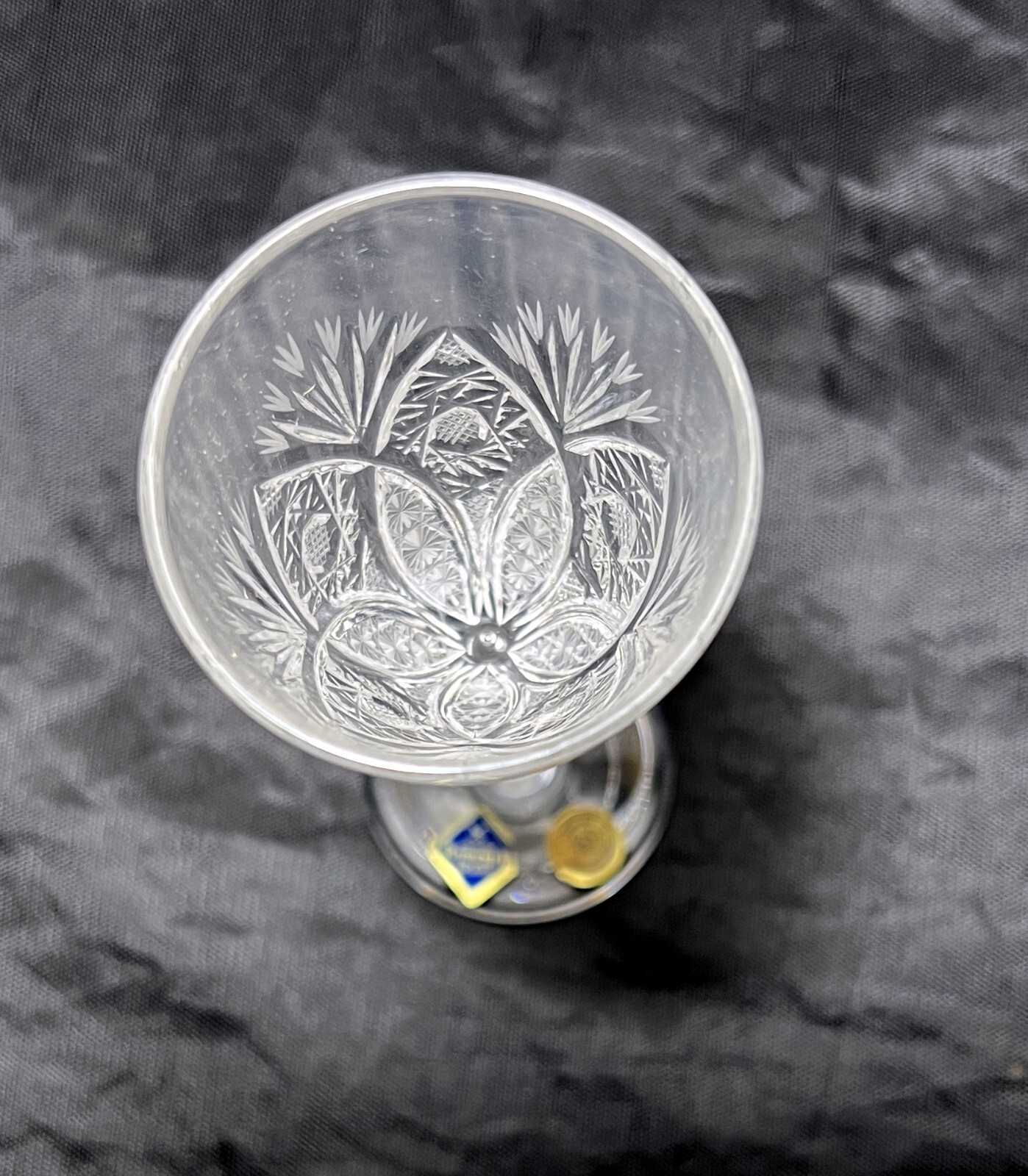 NIB: Six (6) Bohemia Jihlavske Sklarny Apertif/ Cordial Glasses 6” - Image 5