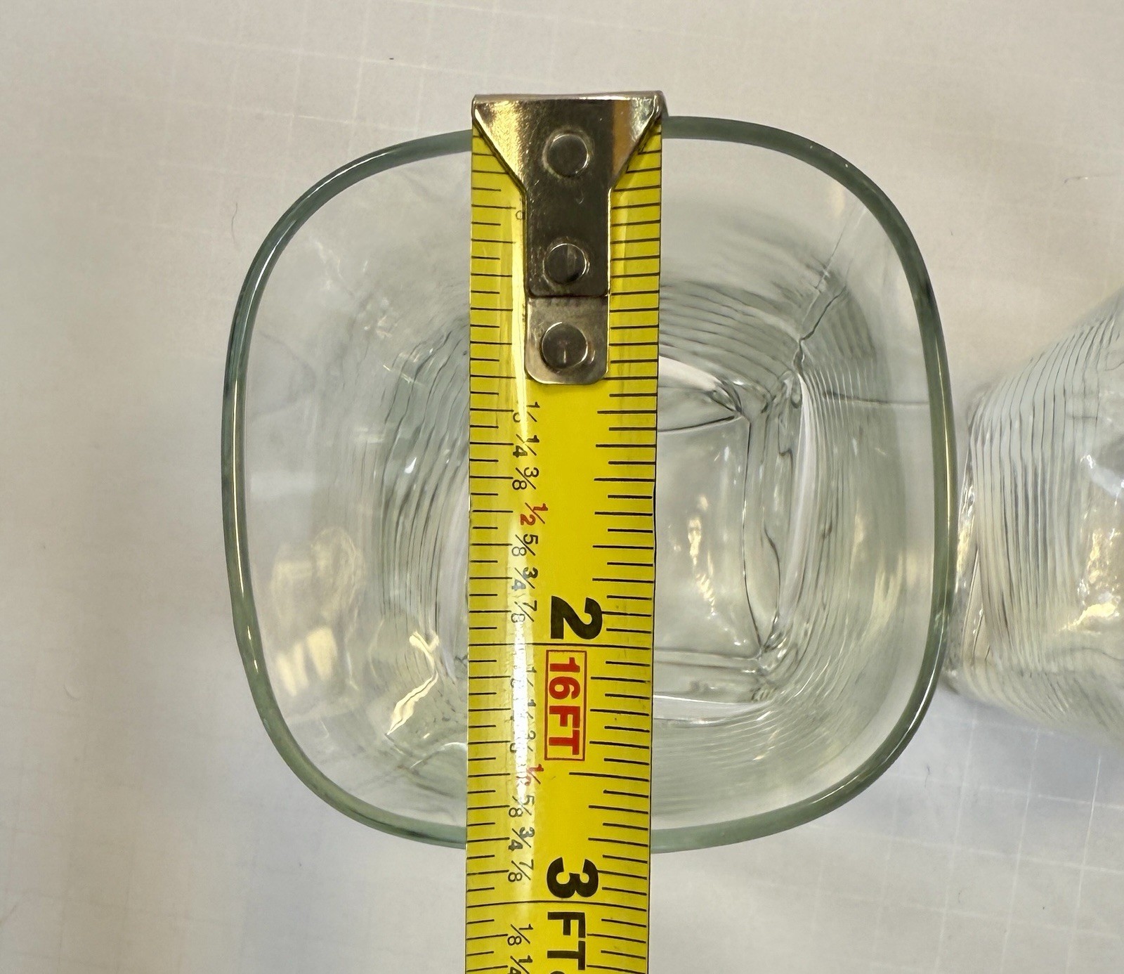 Set of 2 Durobor Verrières de Soignes Hi-Fi Tumbler Glasses 6 1/2” Belgium NOS - Image 3