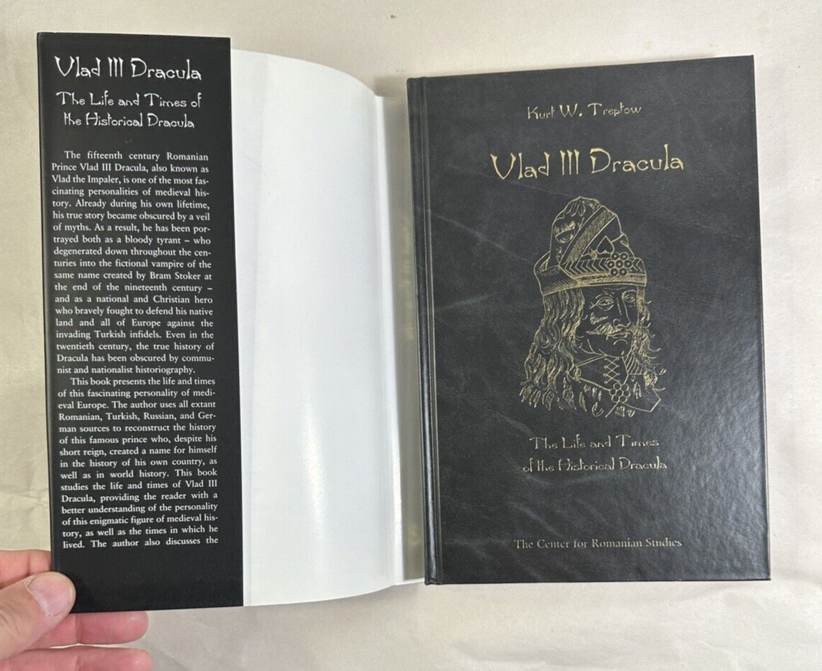 Kurt Treptow Vlad III Dracula: The Life and Times of the Historical Dracula HCDJ - Image 2