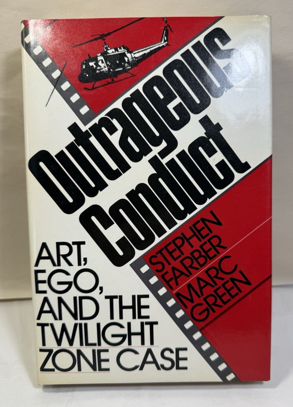 Outrageous Conduct: Art Ego Twilight Zone Case S. Farber & M. Green 1988 1ST Ed.