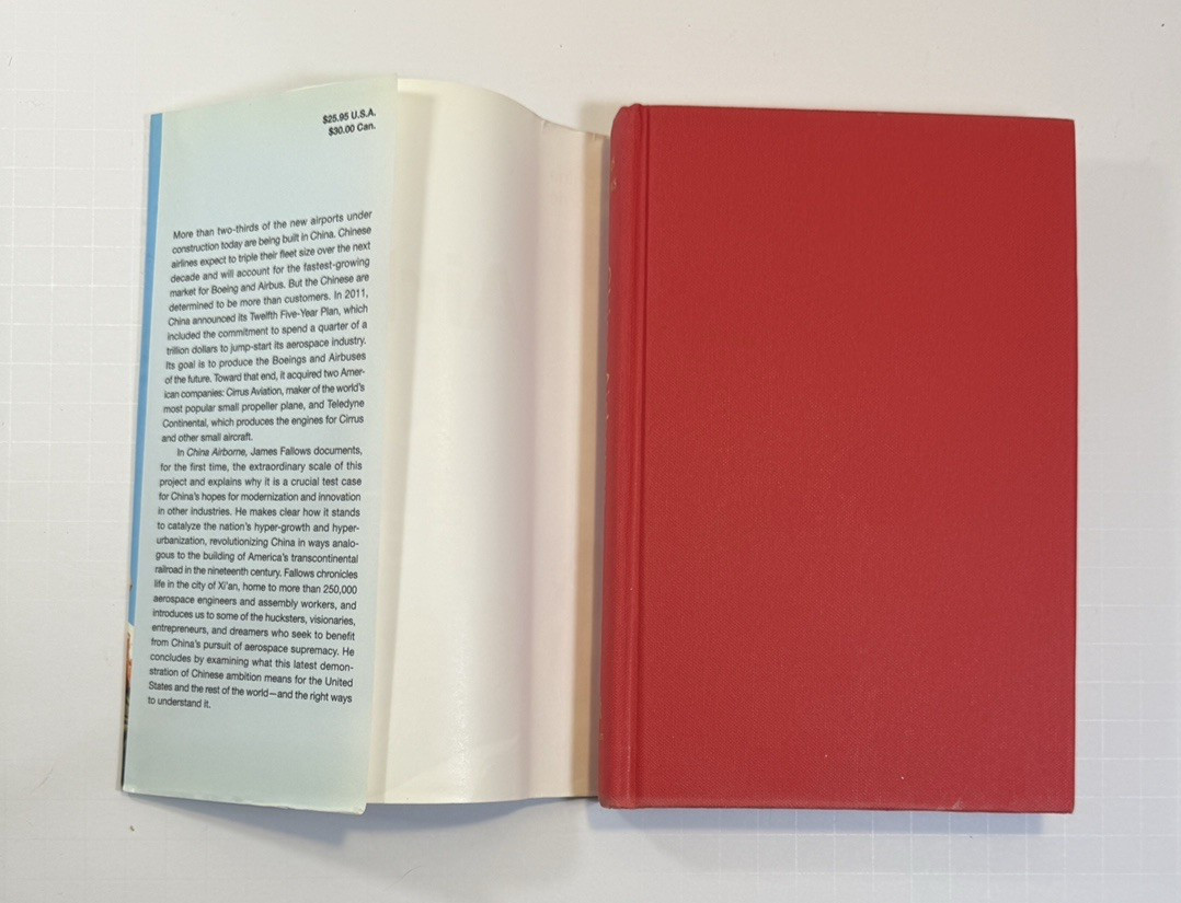 China Airborne by James Fallows HC First Edition - Signed by Author - Image 2