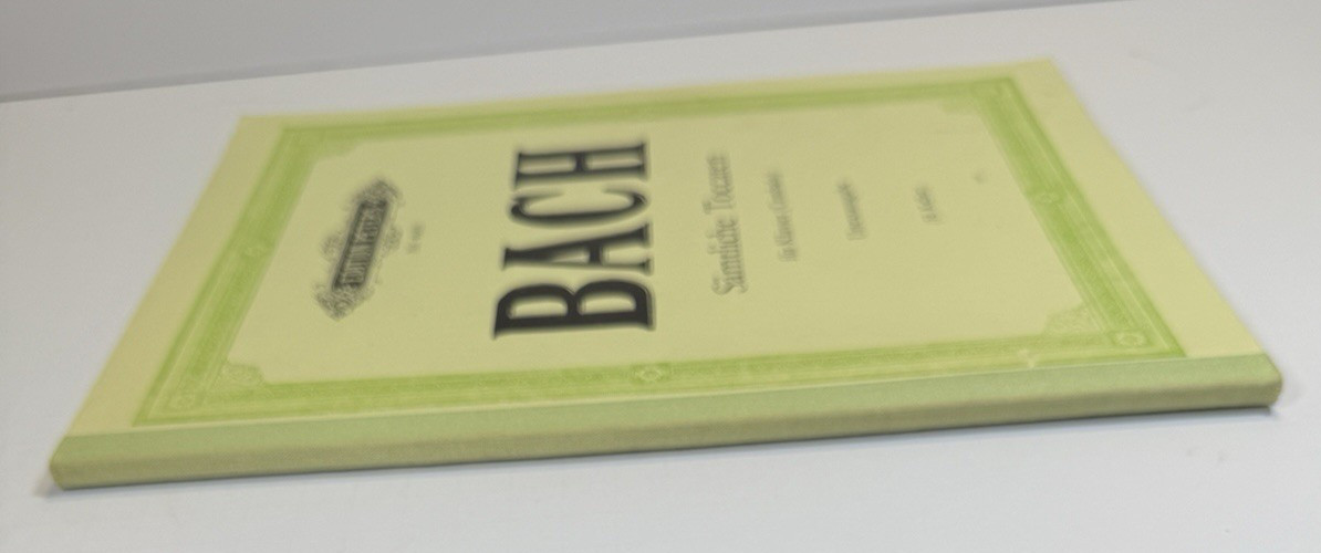 JS Bach - Sämtliche Toccaten - Urtext - Peters Edition 4665 - Keller - UNUSED - Image 6