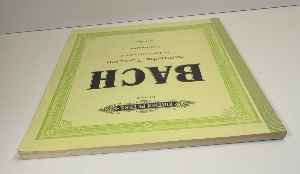 JS Bach - Sämtliche Toccaten - Urtext - Peters Edition 4665 - Keller - UNUSED - Image 7