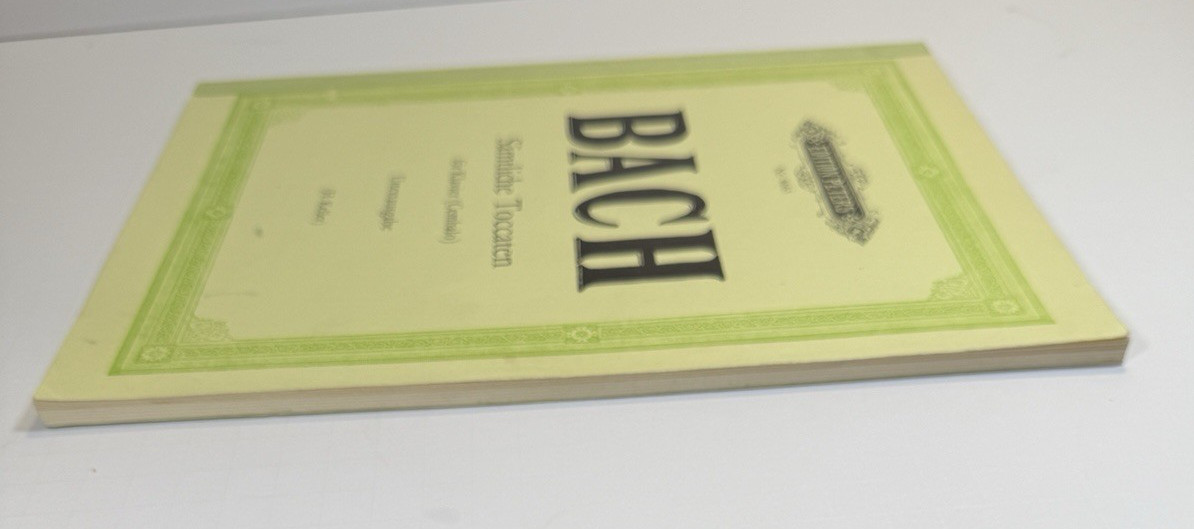 JS Bach - Sämtliche Toccaten - Urtext - Peters Edition 4665 - Keller - UNUSED - Image 8