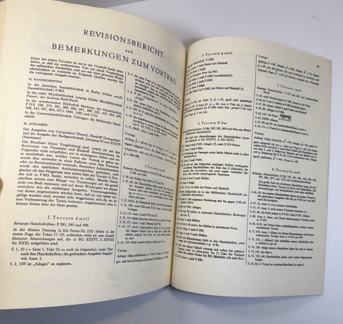 JS Bach - Sämtliche Toccaten - Urtext - Peters Edition 4665 - Keller - UNUSED - Image 9