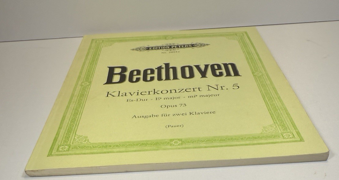 Beethoven - Klavierkonzert Nr. 5 Op. 73 - Peters Edition 2894c - Pauer - UNUSED - Image 5