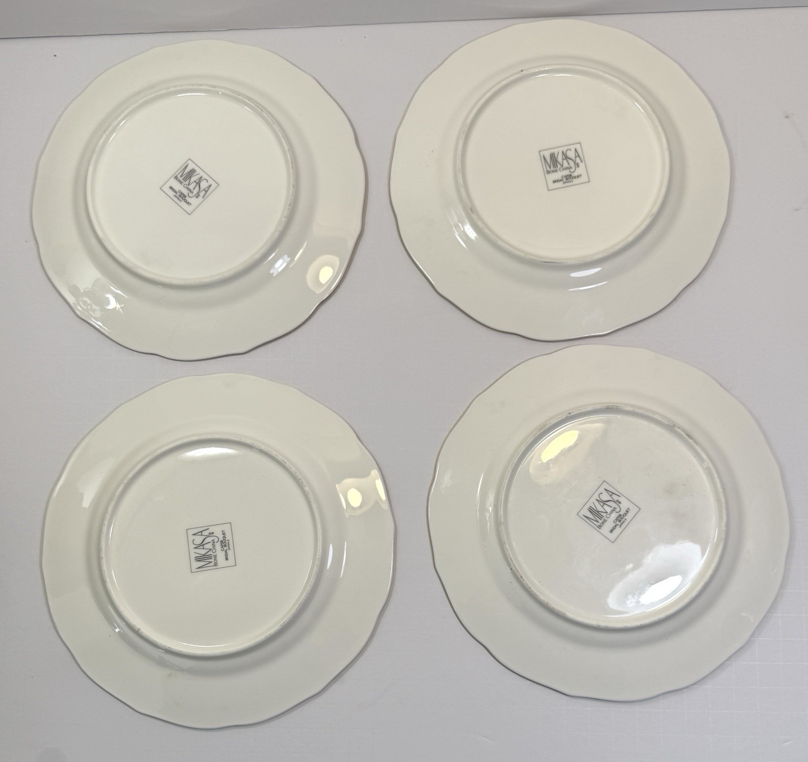 Mikasa Bridal Bouquet Bread / Salad Plates - Set of Four - 7-1/2" - CAP08 - Image 5