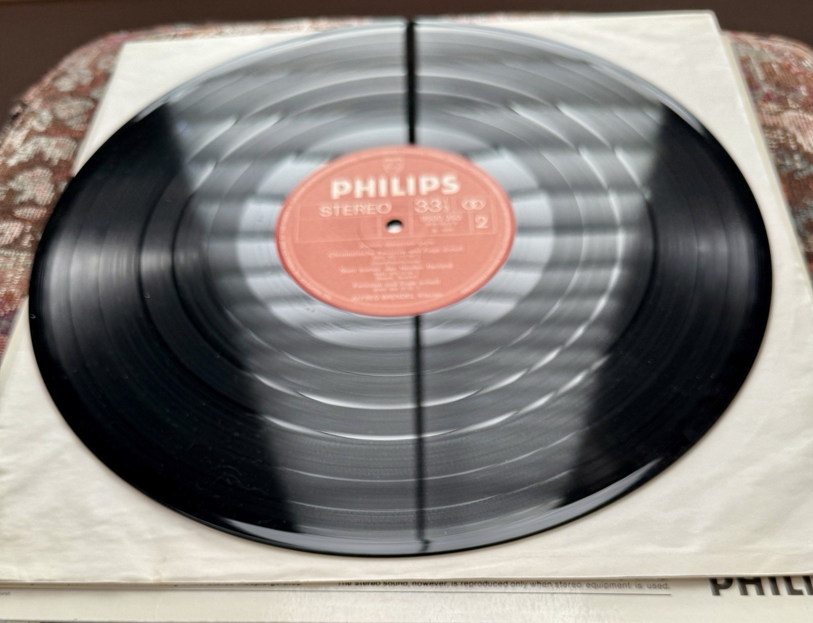 JS Bach / Alfred Brendel, Italian Concerto BWV 971 - Philips 9500 353 - Image 3