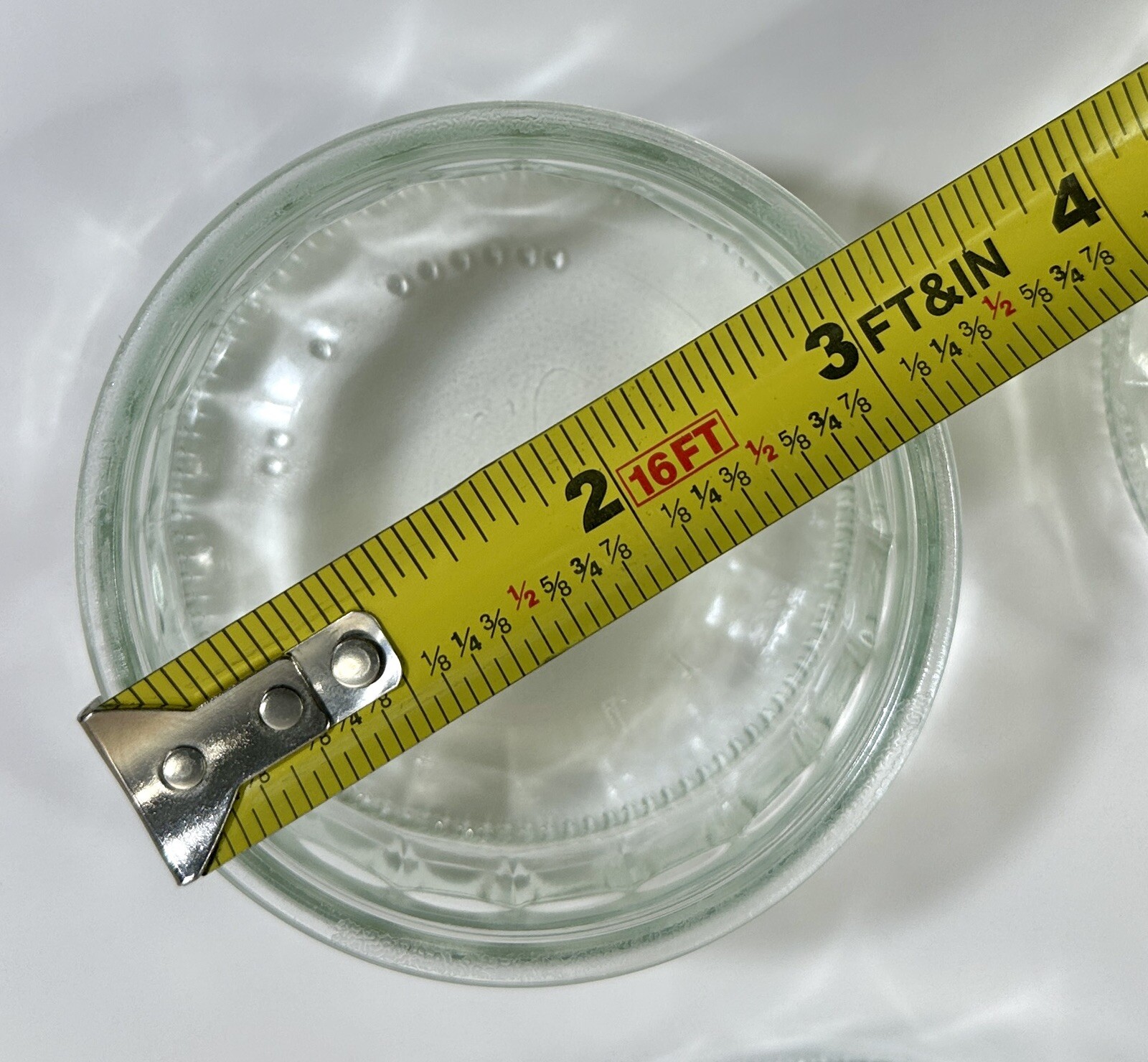 Set of 4 Clear Mason Jar Style Custard Cups / Bowls / Ramekins 4oz - Unboxed - Image 5