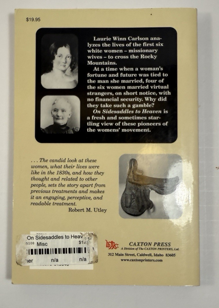 On Sidesaddles to Heaven: The Women of the Rocky Mountain - Laurie Winn Carlson - Image 6