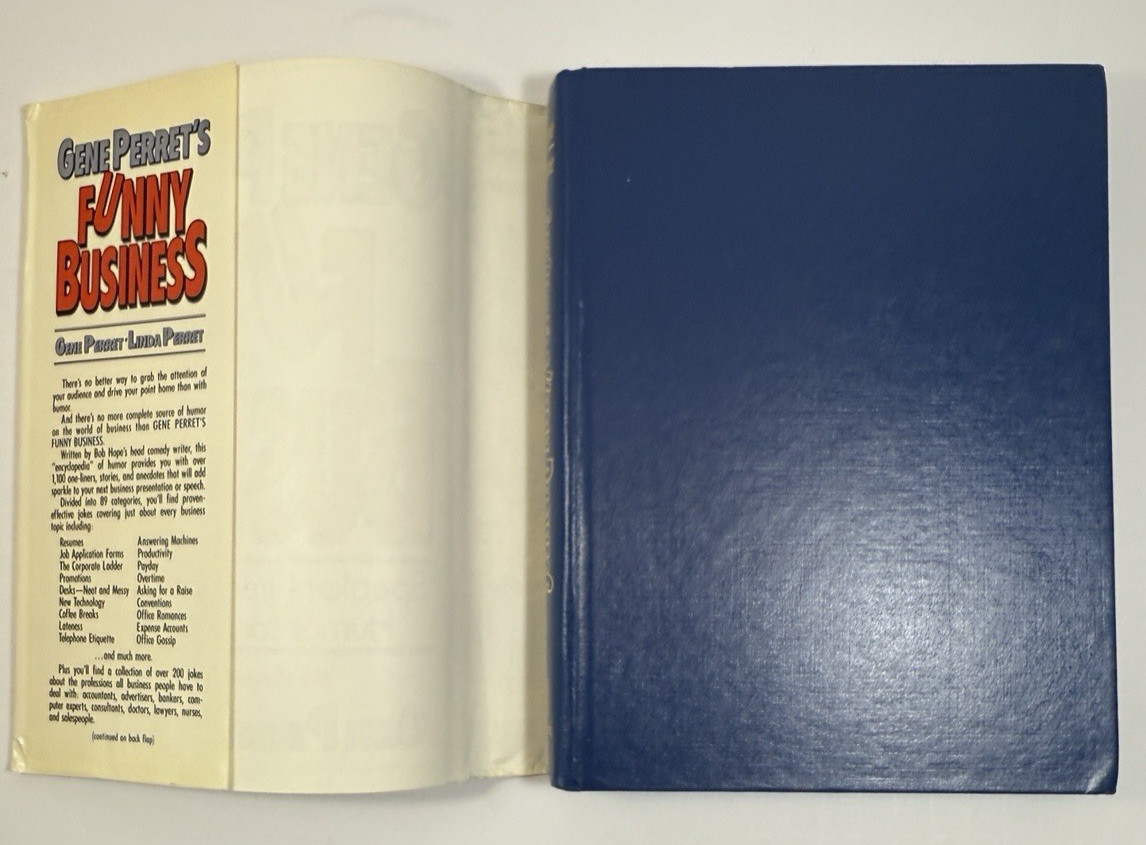 Gene Perret's Funny Business : Speaker's Treasury of Business Humor - HCDJ 1990 - Image 1