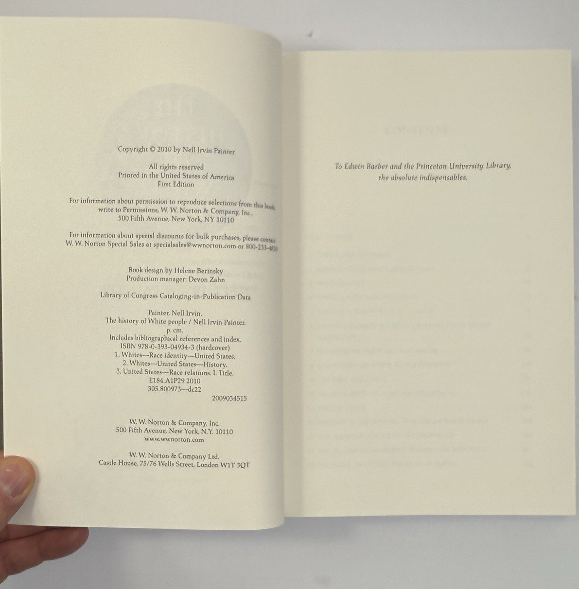 The History of White People by Nell Irvin Painter; First Edition - HC/DJ - Image 3