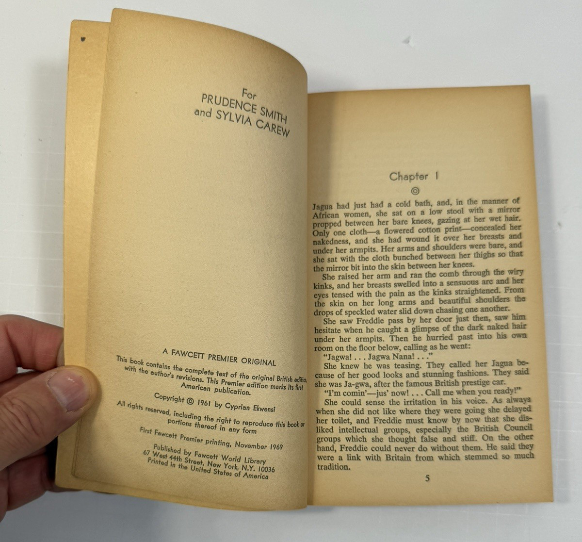 Cyprian Ekwensi / Jagua Nana 1st Edition 1969 - Image 2