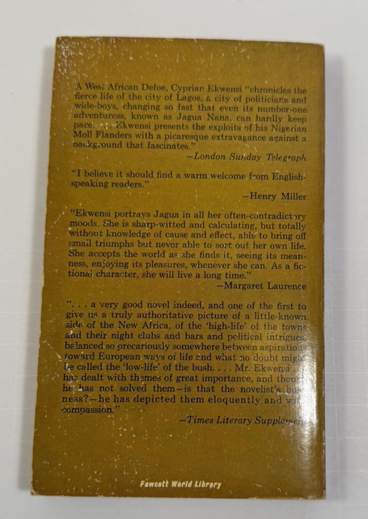 Cyprian Ekwensi / Jagua Nana 1st Edition 1969 - Image 7