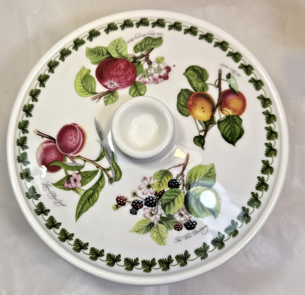 Portmeirion Lidded Casserole Dish Serving Bowl Round 8-3/4" - NOS - Image 2