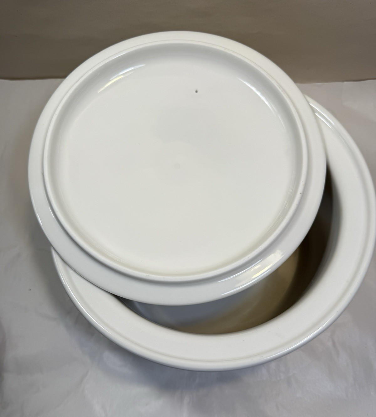 Portmeirion Lidded Casserole Dish Serving Bowl Round 8-3/4" - NOS - Image 4