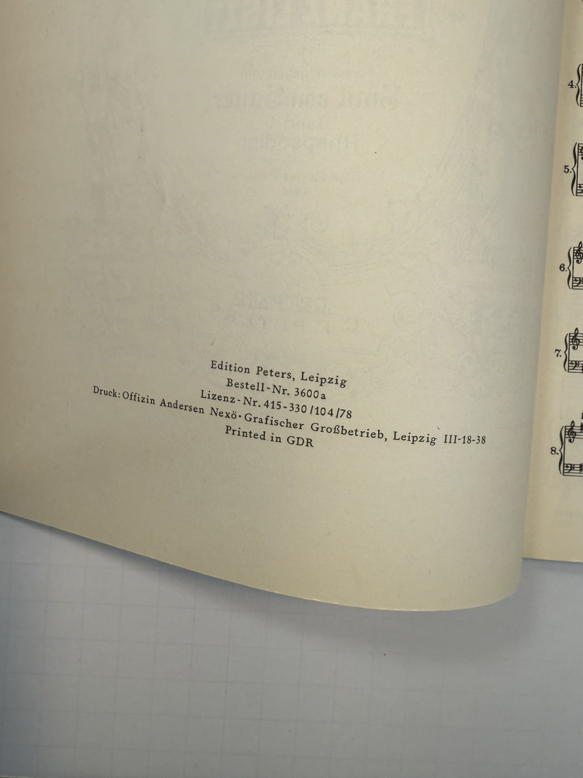 Liszt Klavierwerke - RHAPSODIES - Band I / II - Peters 3600a / 3600b - UNUSED - Image 2