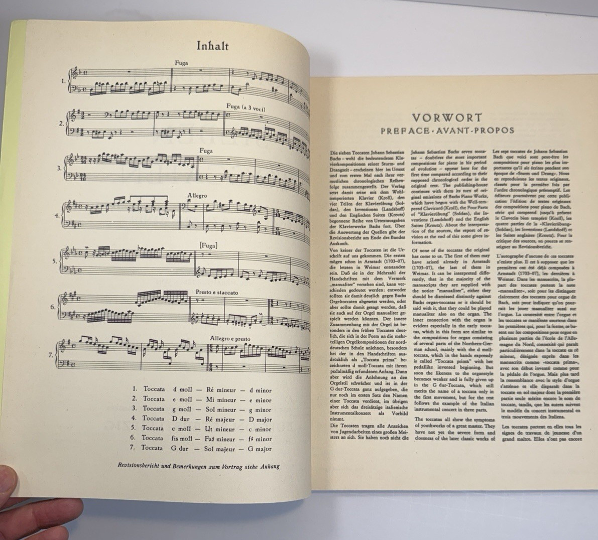 JS Bach - Sämtliche Toccaten - Urtext - Peters Edition 4665 - Keller - UNUSED - Image 2