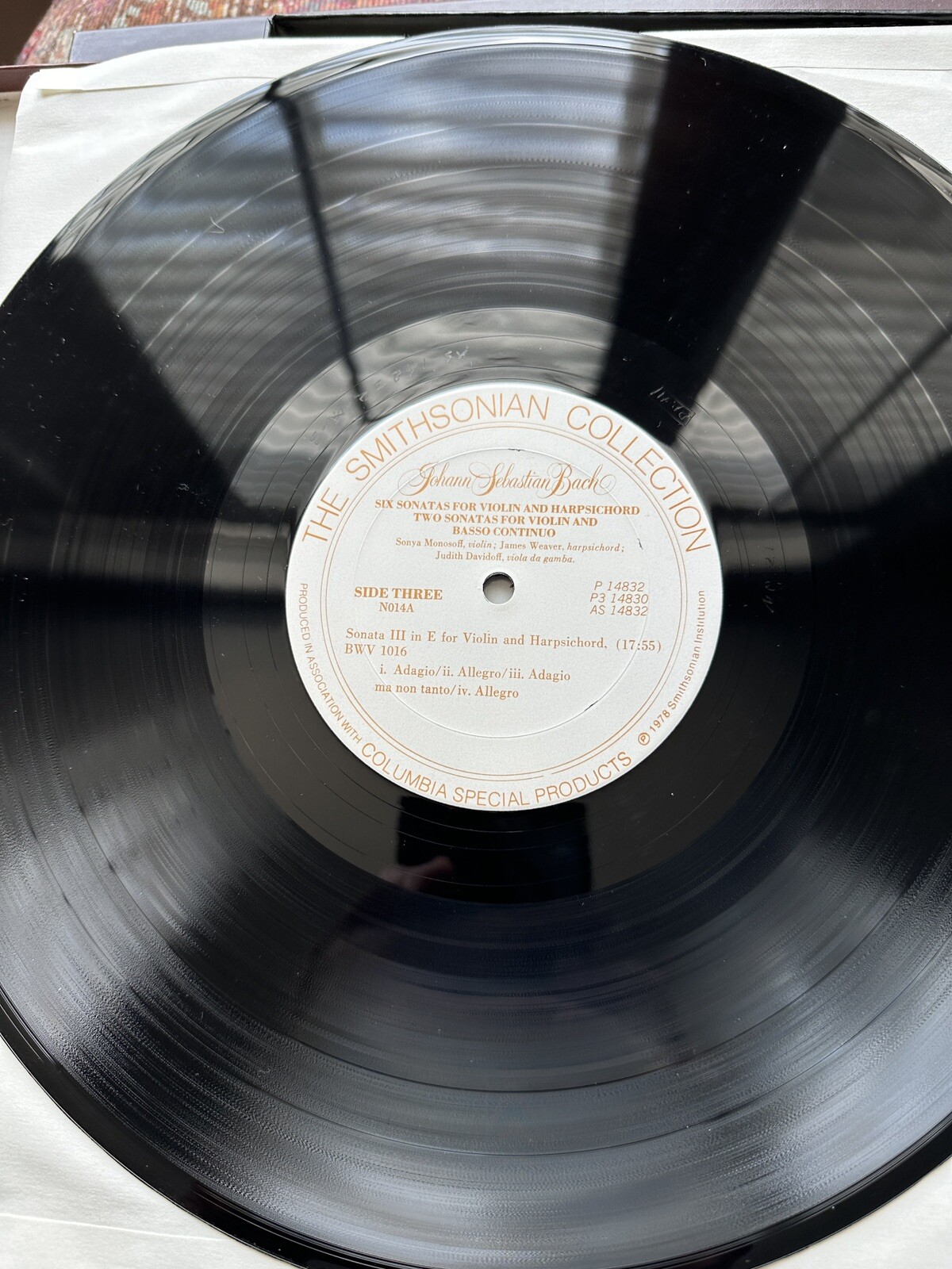 Johann Sebastian Bach: The Smithsonian Collection - 9 LPs - P9 14825 - Image 4