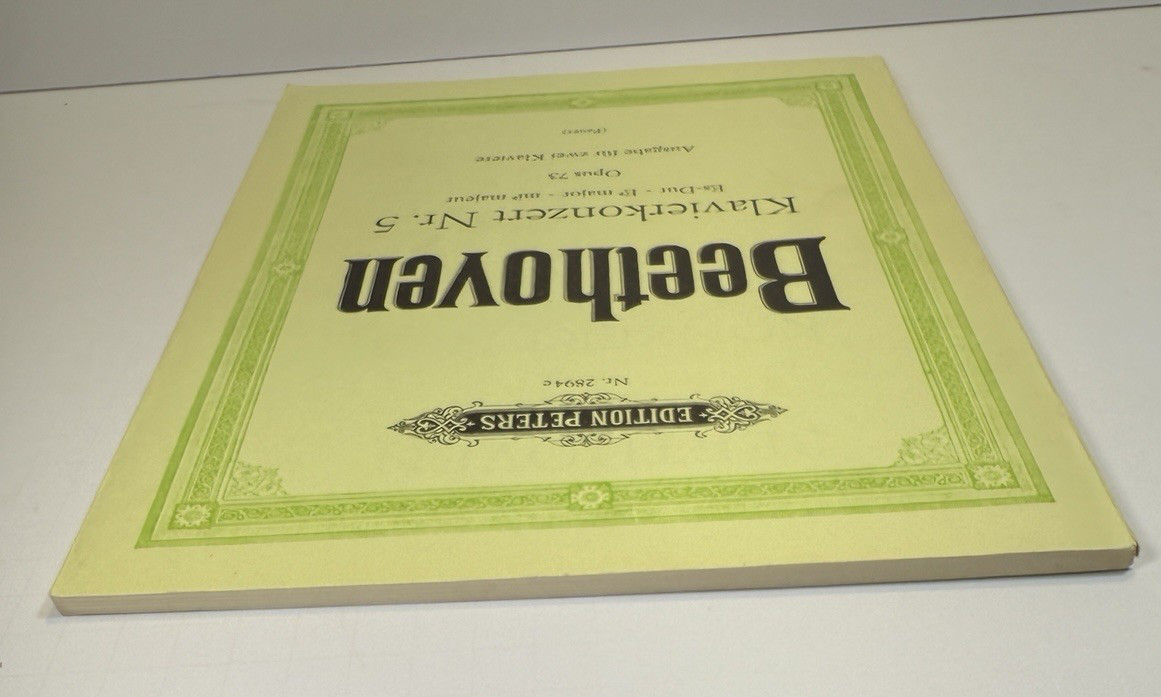 Beethoven - Klavierkonzert Nr. 5 Op. 73 - Peters Edition 2894c - Pauer - UNUSED - Image 7