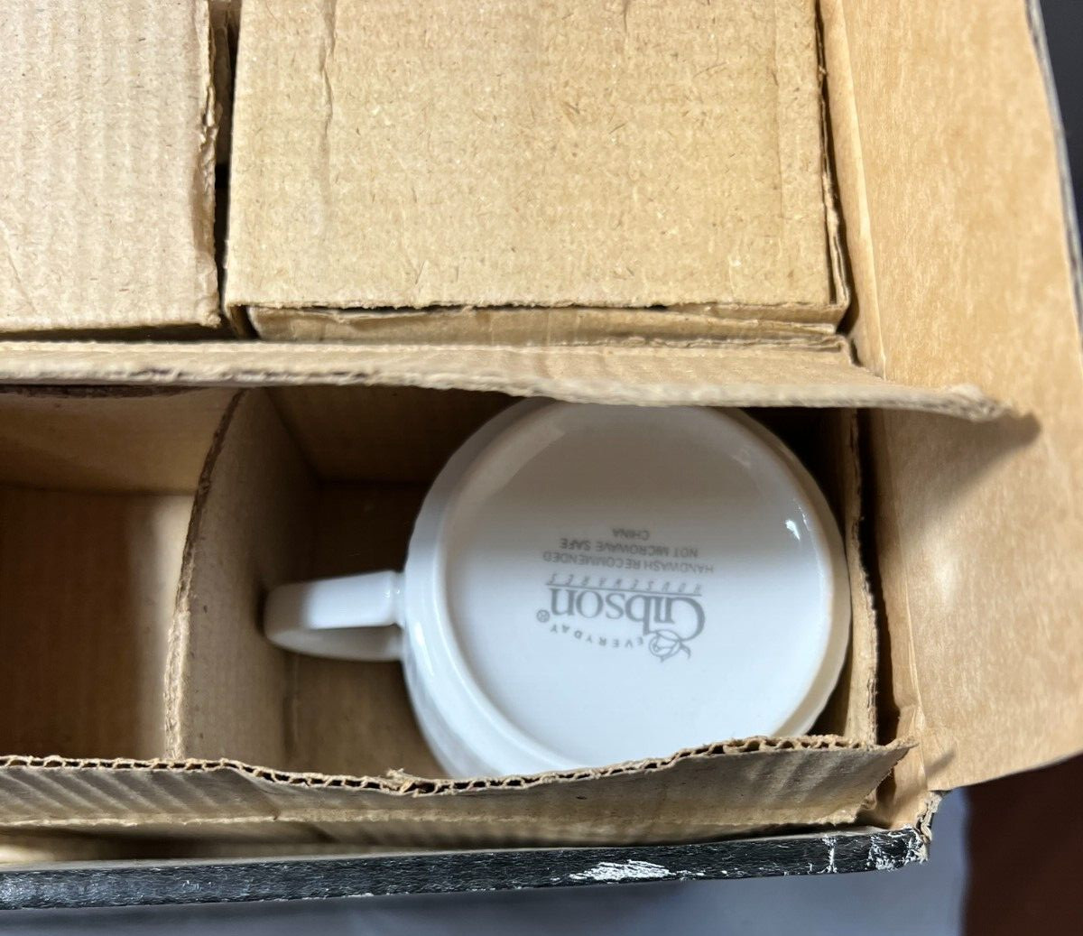 Gibson Black Tie Fine China Service for Four -- New in Box - Image 3