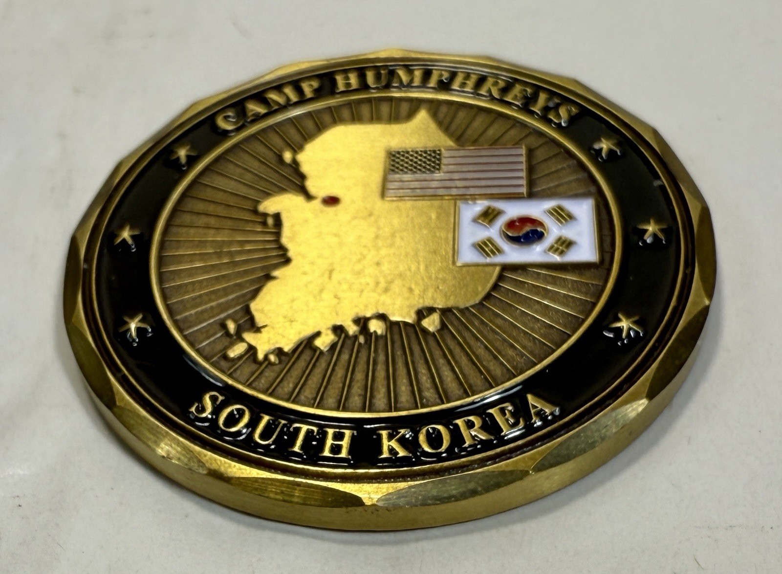 Camp Humphreys 8th Army South Korea Challenge Coin - Image 3