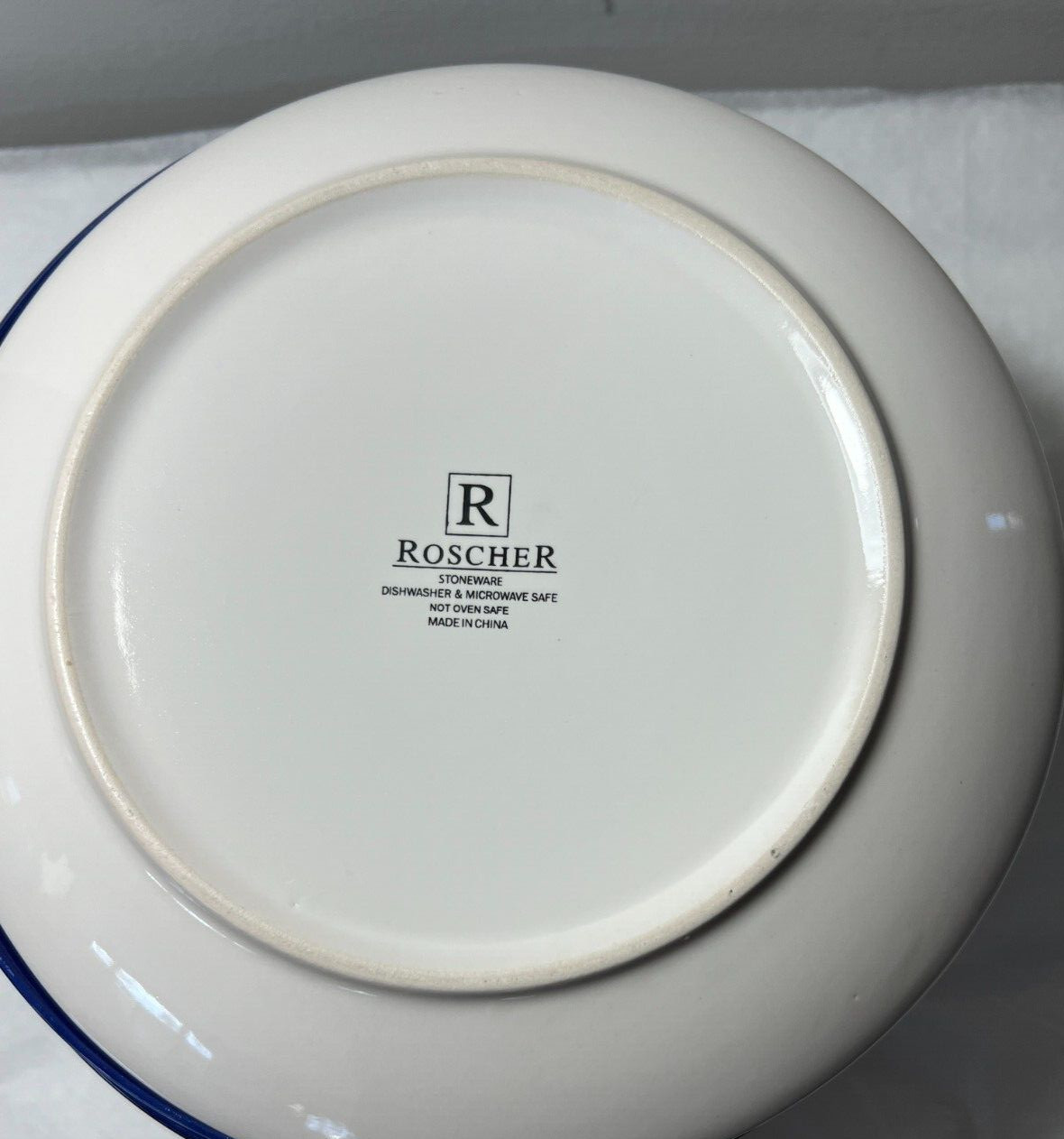 Set Of 10 ROSCHER & CO Avalon Salad Plates 8 3/8" - Unboxed - Image 4
