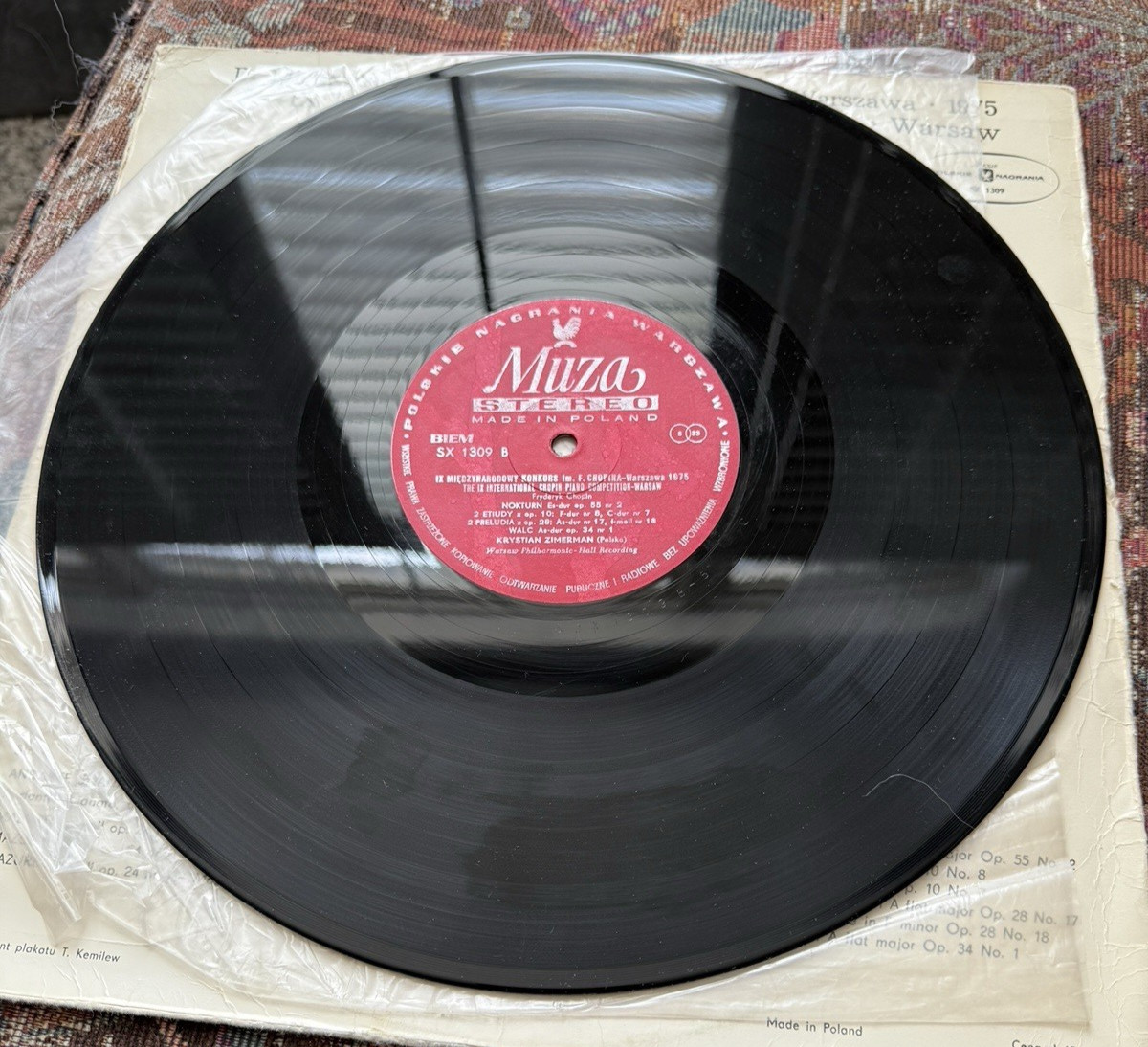 Frédéric Chopin, Krystian Zimerman - IX International Chopin Competition SX 1309 - Image 5