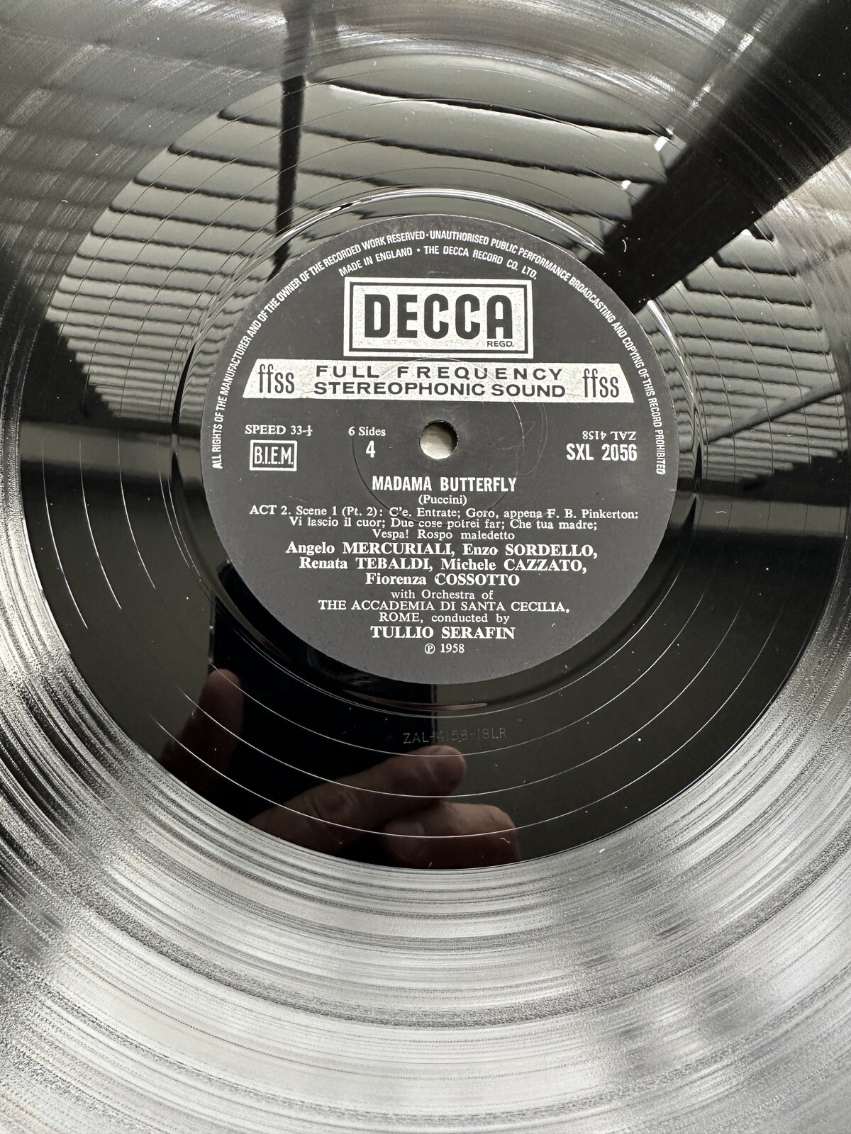 Puccini: Madame Butterfly - Tebaldi, Bergonzi, Serafin - DECCA SXL 2054-6  UK - Image 10