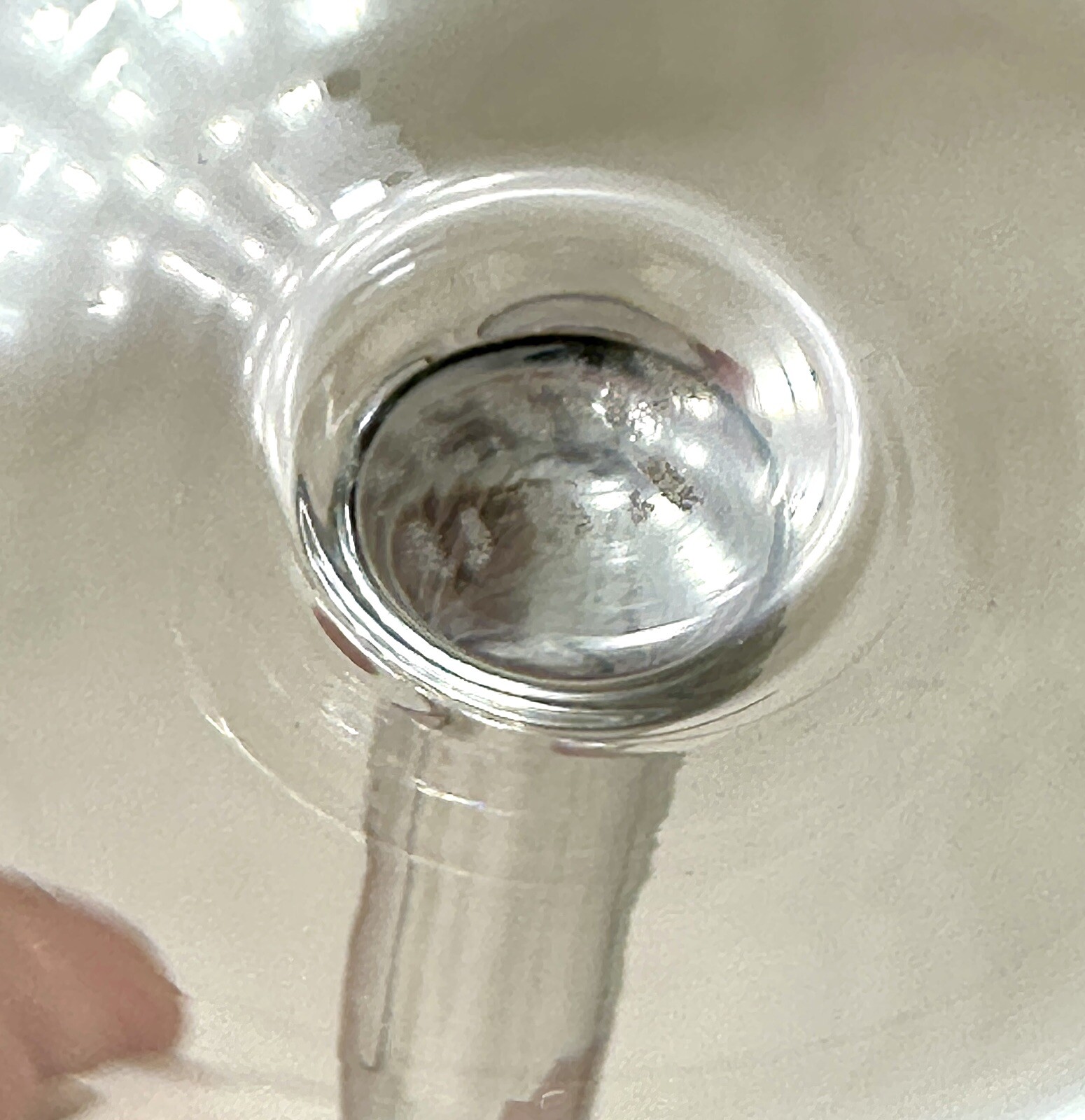 Set of 2 Lenox WEATHERLY Wine Glasses Goblets Platinum Trim 7" - Vintage 1970s - Image 5