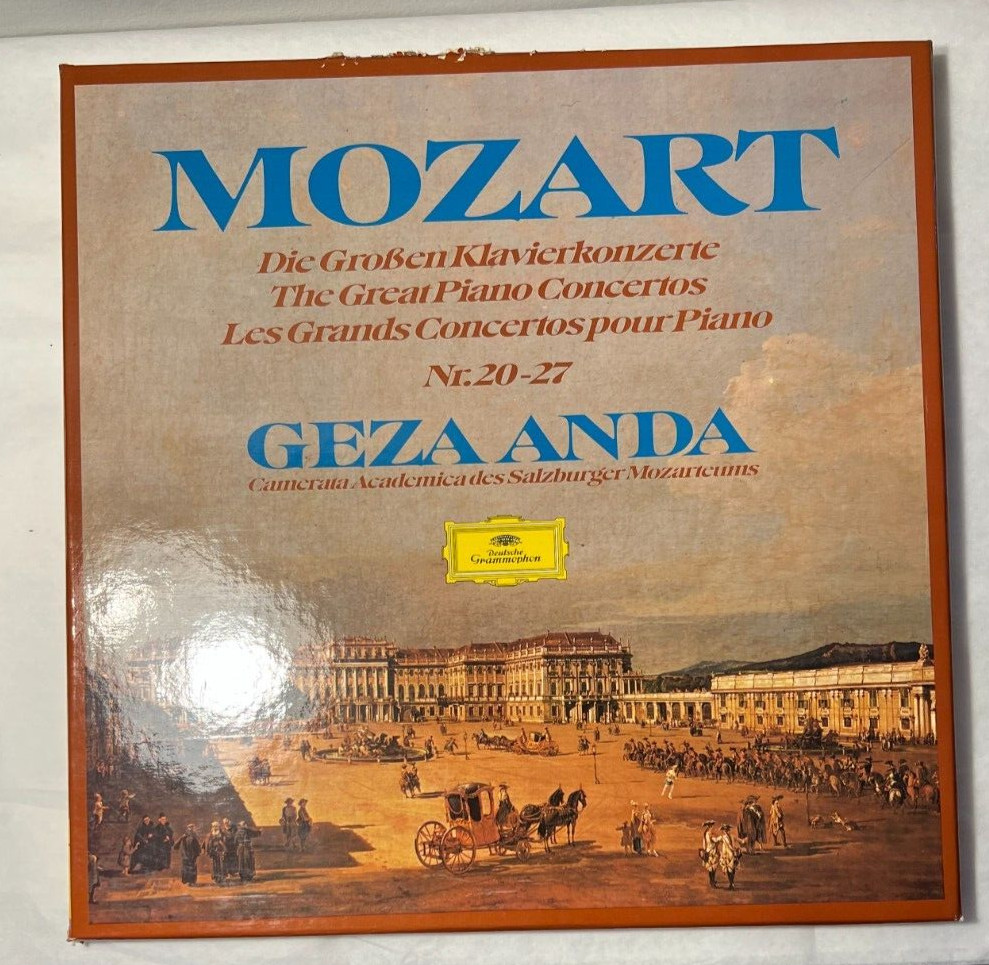 Mozart: The Great Piano Concertos Nr. 20-27 - Geza Anda DG 2740 138