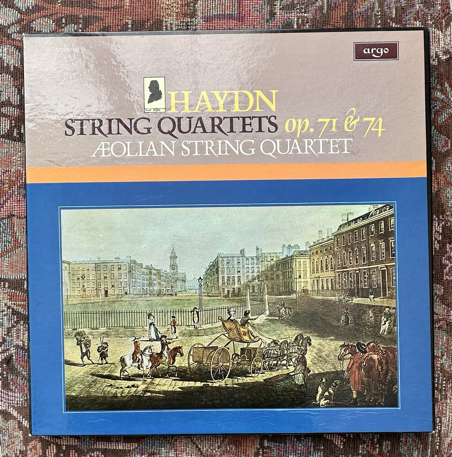HAYDN String Quartets Vol. 9 - Op. 71 and 74 - Aeolian Quartet - Argo HDNL 49-51