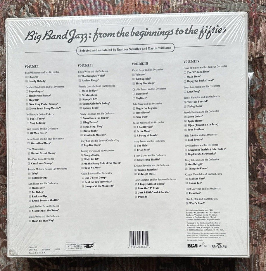 SEALED: Big Band Jazz - The Smithsonian Collection - CD Edition - RD 030 - Image 1