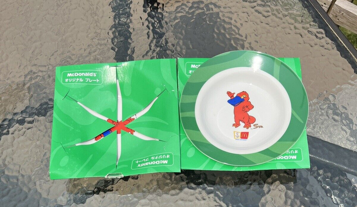 2000 Sydney Olympics McDonald Ceramic Plate Collection (5) - Original Packaging - Image 3