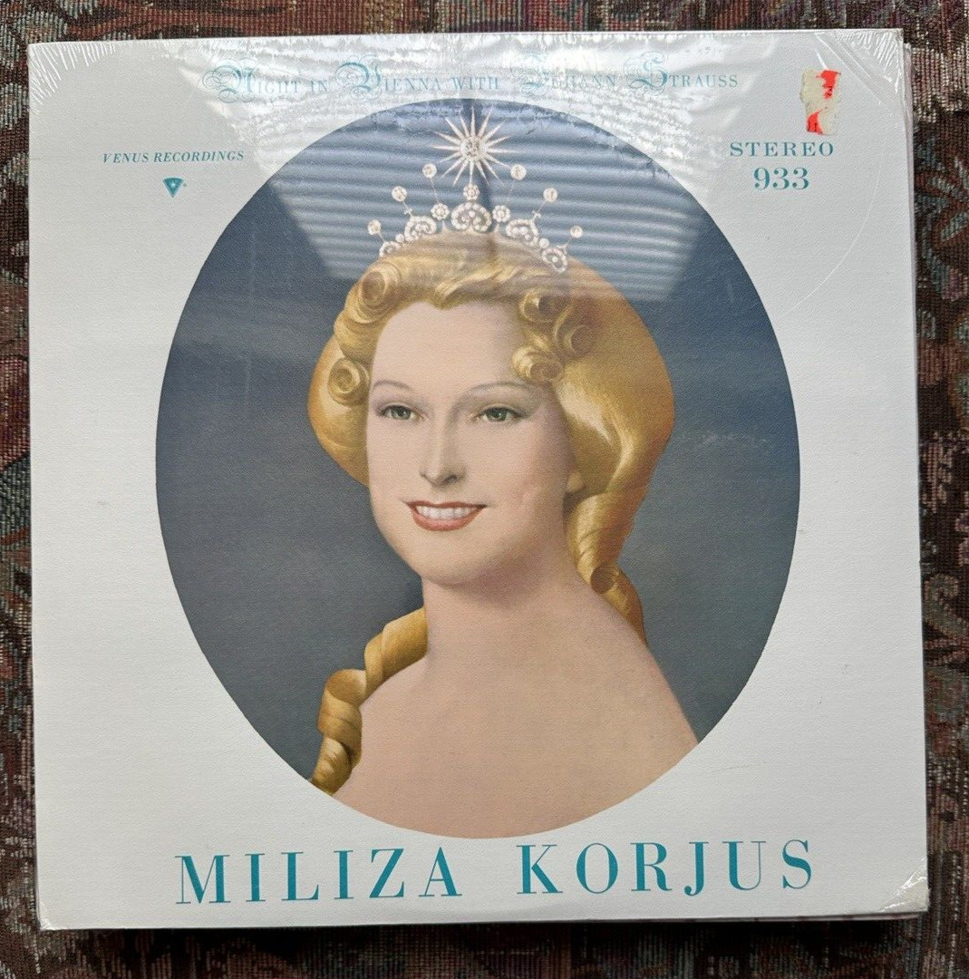 SEALED: Miliza Korjus - Night in Vienna with Johann Strauss - Venus 933