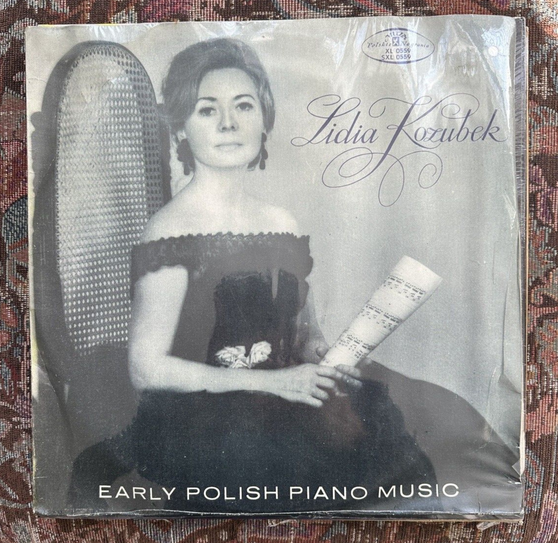 SEALED: Lidia Kozubek - Early Polish Piano Music - MUZA XL 0559