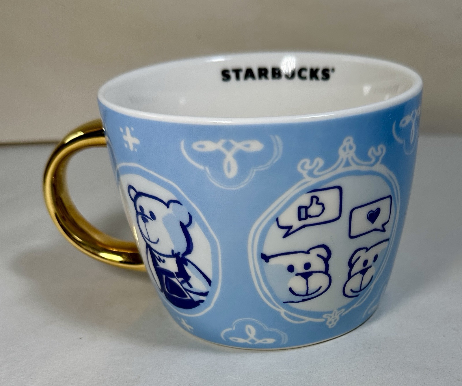 Starbucks Taiwan 22nd Anniversary Bearista Memory Mug - New, Unboxed